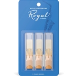 D'Addario RJB03 Royal Alto Sax Reeds 3-Pack