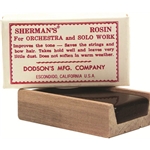 Sherman's Light Violin Rosin