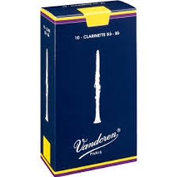 Vandoren Traditional Clarinet Reeds Box of 10