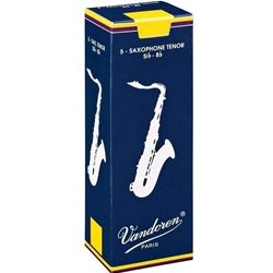 Vandoren Traditional Tenor Saxophone Box of 5